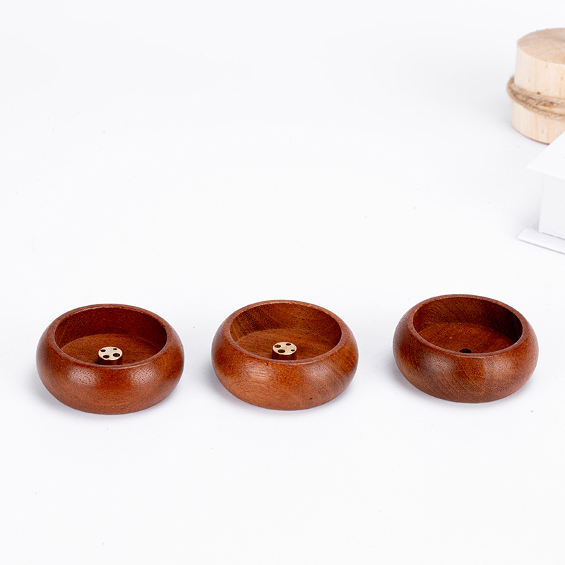 Chinese-Style Incense Burner, Indoor Mini Incense Burner, Small Incense Holder with Copper Core, Multi-Hole Incense Holder, Incense Holder, Incense Stand, Incense Base