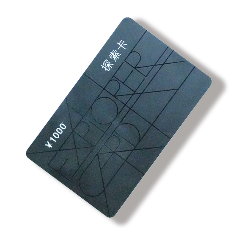 High-End Pvc Points Discount Membership Card Customized Pvc Vip Card Membership Card Customized Cuid Card Anti-Counterfeiting