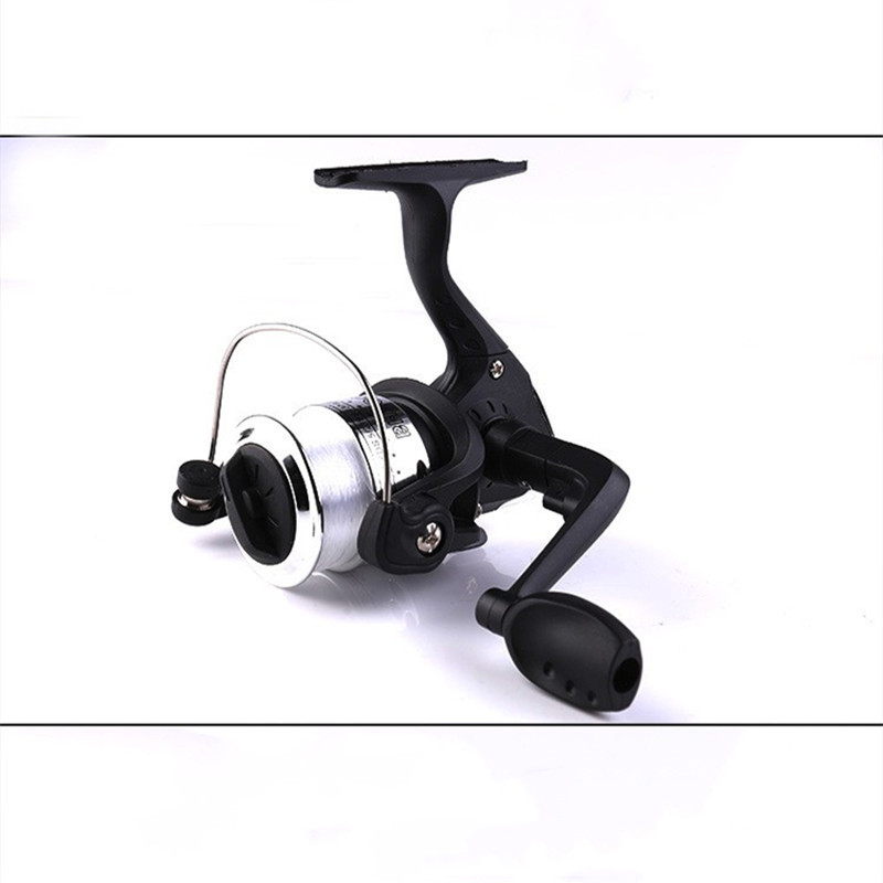 Feather wild goose 200 small fishing wheel electroplating winding sea pole far cast rock fishing Luya fishing reel factory direct spinning wheel