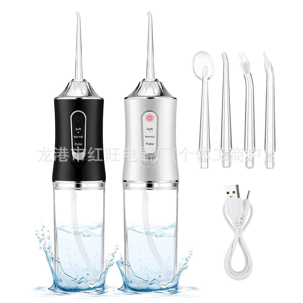 A8 Electric Dental Irrigator Portable Household Water Flosser Teeth Cleaning Device Oral Irrigator Dental Cleaner Cross-Border