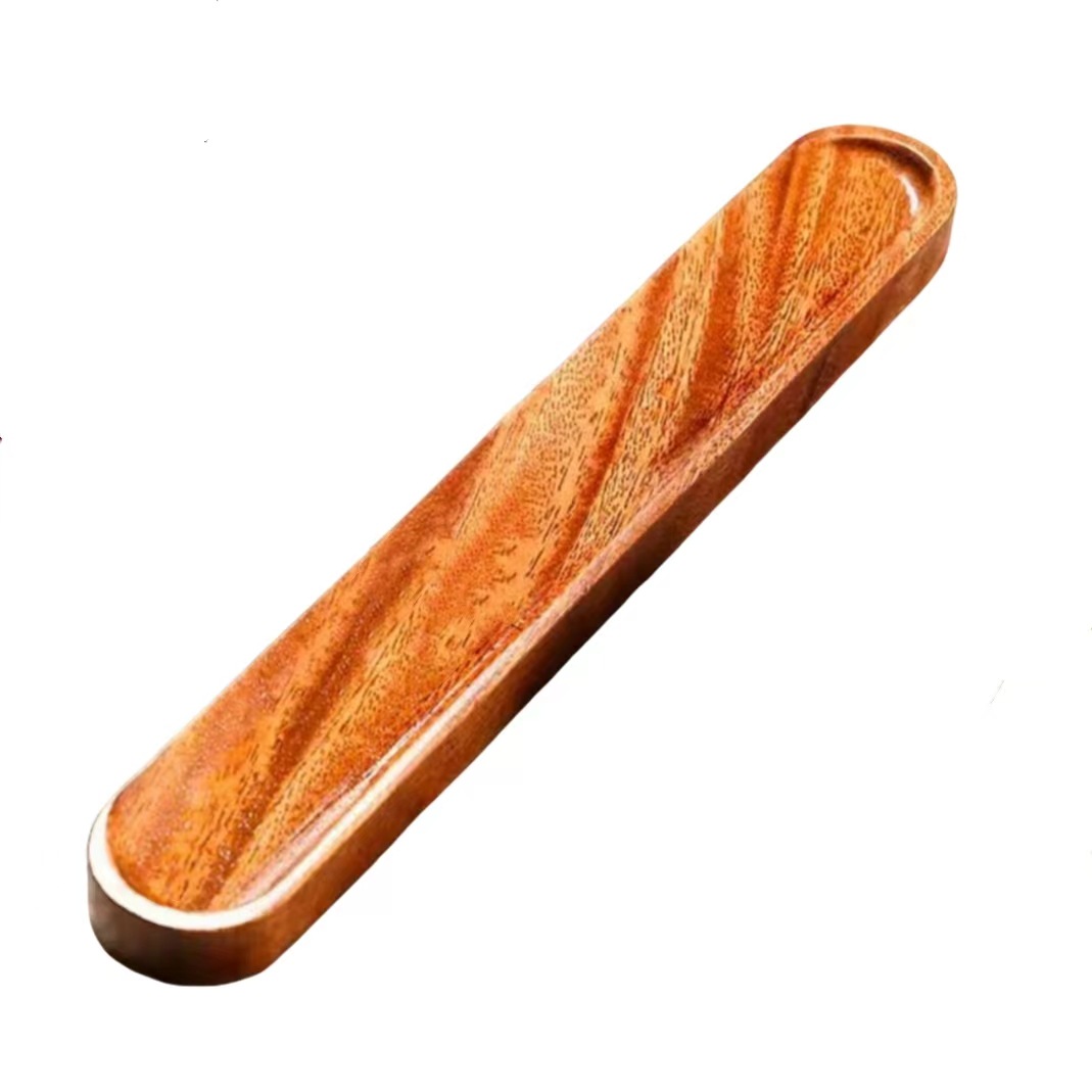 Держатель для чашек с закругленными углами, односторонняя подставка для сушки чашек, аксессуары для чайной церемонии, стиль дзен