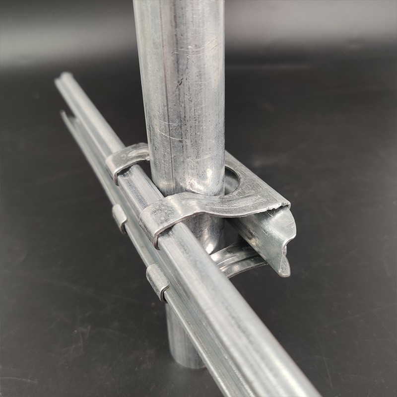 Galvanized zinc card slot greenhouse planting and breeding flower greenhouse card slot complete specifications greenhouse accessories film slot