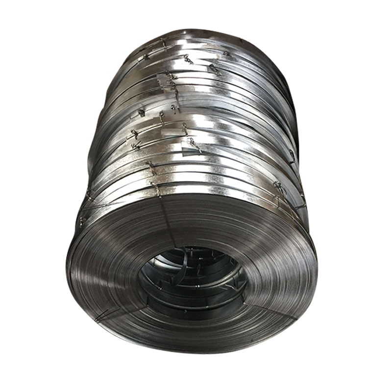 Manufacturer Supplies Q195 Galvanized Steel Belt for Cable Galvanized Packing Belt 32Mmdx51D Galvanized Iron Packing Belt