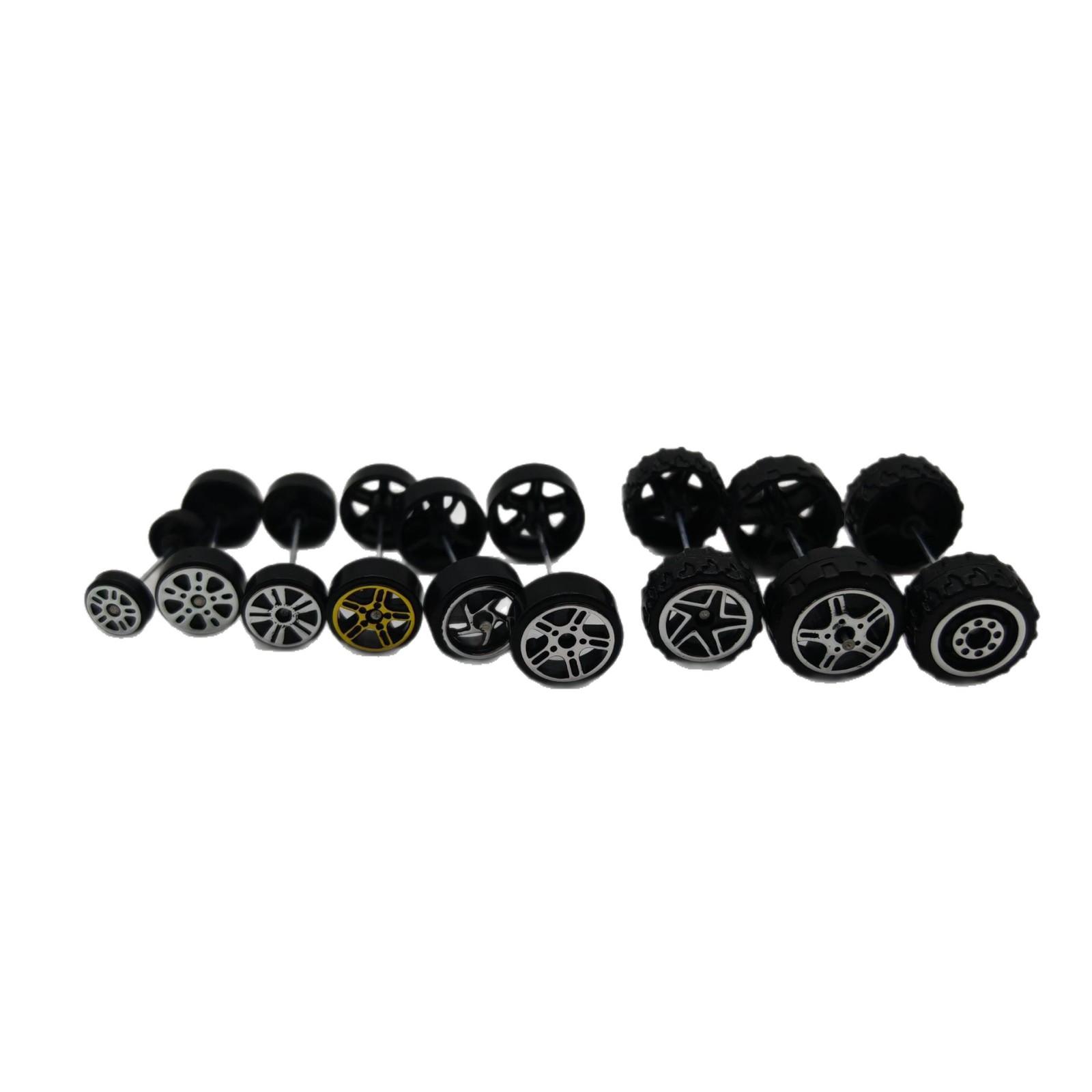 Car Tire Rubber Toy Model Accessories Plastic Alloy Car Modified Wheel Hub Remote Control Car Artificial 1:10 Car Tire