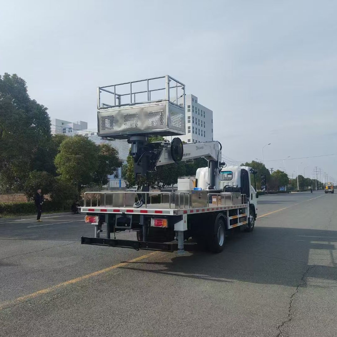 Isuzu 22- 33m Export Best-Selling Aerial Work Platform Ladder Truck Factory Direct Sales Global Supply