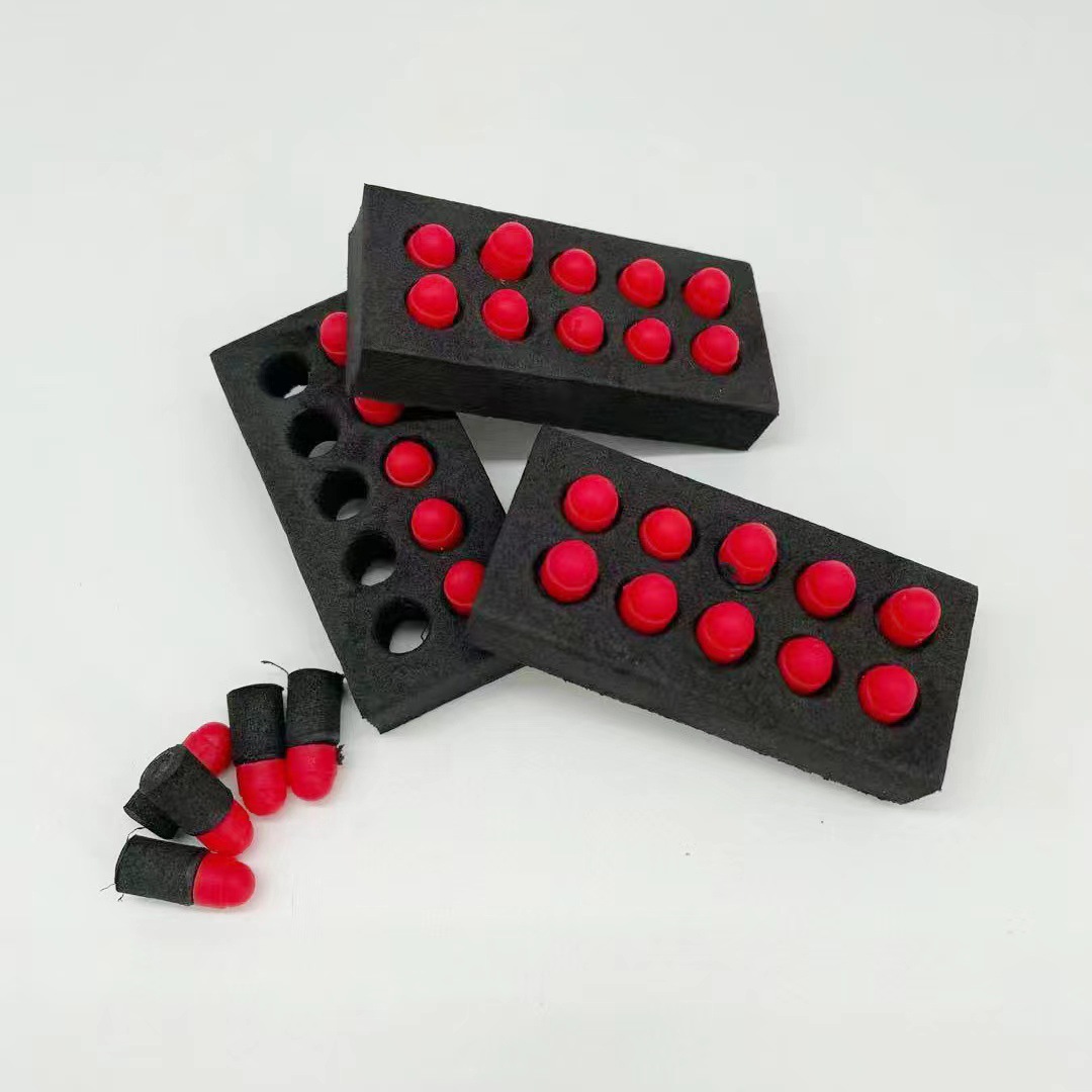 Glock soft eva bullet soft rubber shell Soft Bullet Gun ten bullet accessories bullet EVA sponge soft bullet accessories