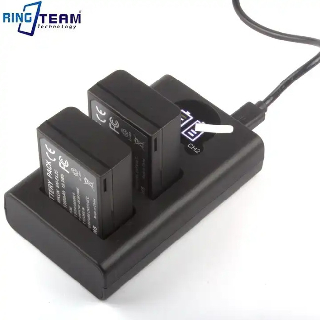 Yuntianmeng camera battery EN-EL25 suitable for Nikon Z50 Z30 ZFC micro single battery charger