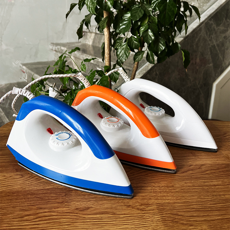 Cross-Border small electric iron household dry ironing old-fashioned non-water dry iron hot drilling hot ironing bucket ironing machine
