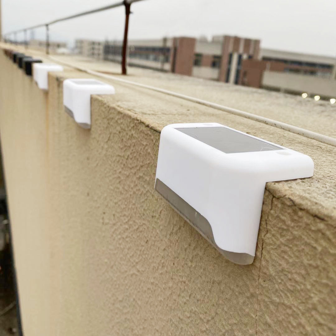 Outdoor Solar Railing Light 1Led Stair Light Waterproof Fence Step Light Villa Courtyard Decorative Landscape Light