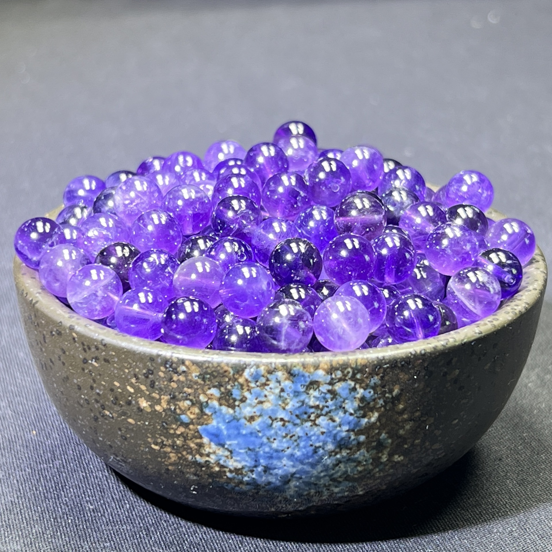 Natural Fantasy Violet Amethyst Beads Wholesale DIY Handmade Handmade Handstring Jewelry Accessories Single Beads