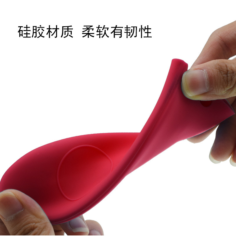 Thickened Silicone Pot Handle Insulation Cover Cast Iron Pot Frying Pan Anti-Slip Anti-Scalding Silicone Pot Handle Cover Handle Cover High Temperature Resistance