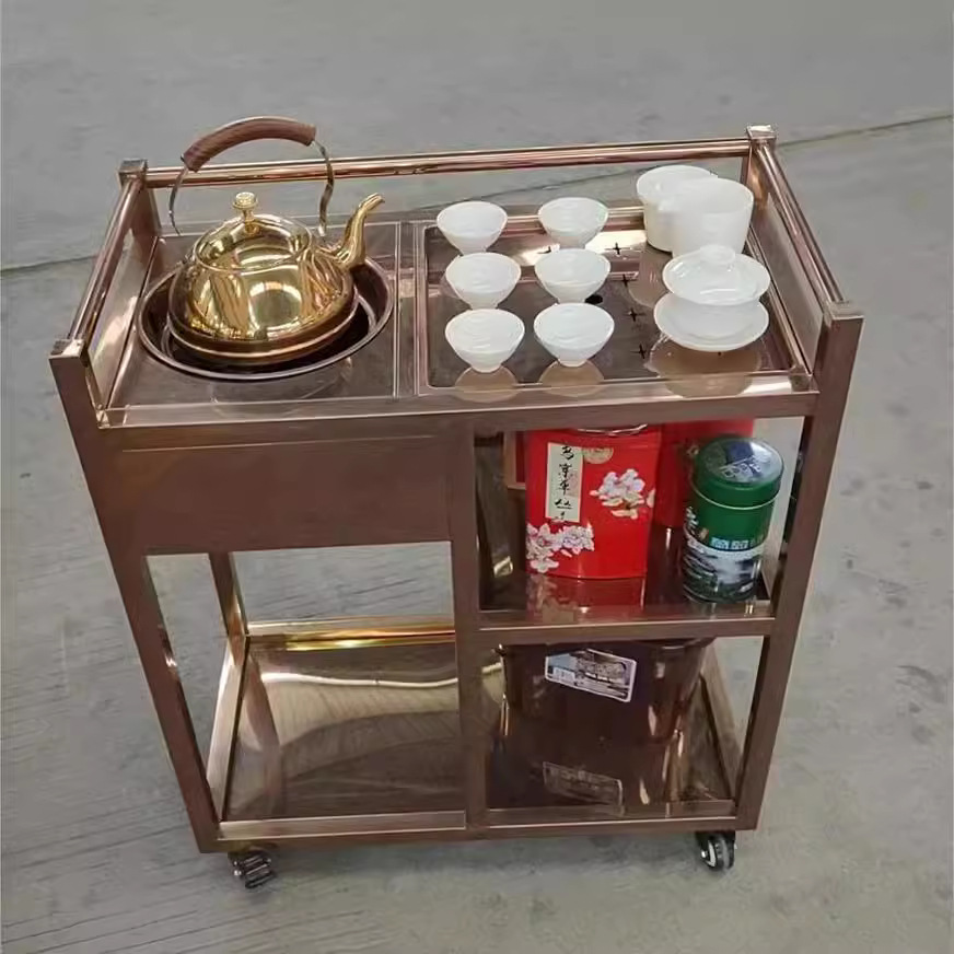 Stainless Steel Hotel Tea Car Tea House Tea Car Kung Fu Tea Car Tea Car Tea Car Tea Car