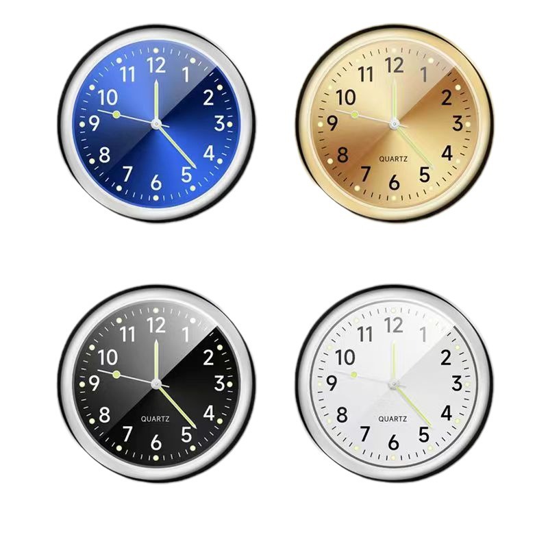 New Car Watch Car Clock Quartz Watch Wholesale Luminous Decorative Car Clock Metal Car Watch Head 40mm