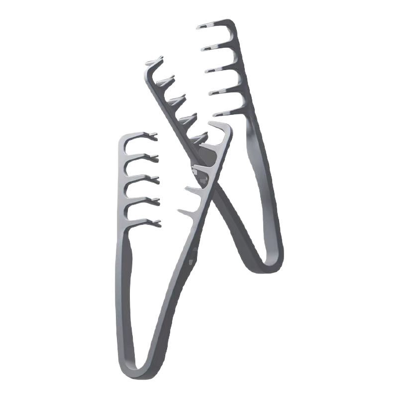 Cross-Border Popular High-Elastic Abs Korean Texture Styling Comb for Volumizing Hair, Suitable for Both Men and Women, Styling Hair Parting and Concealing Bangs, Hairdressing Comb