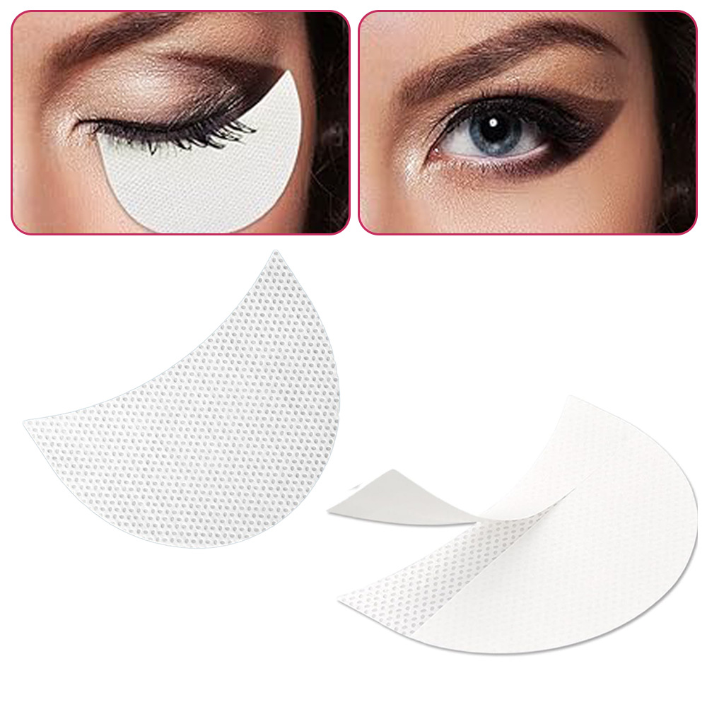 Cross-border Eye Shadow Paste Eyeliner Paste Grafting Eyelash Isolation Sticker Non-woven Isolation Eye Paste Eyelash Unloading Tool