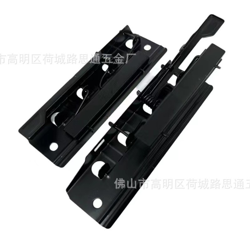 Factory direct supply 4 inch smooth strength clip 10CM long tail clip push clip file clip metal binding accessories
