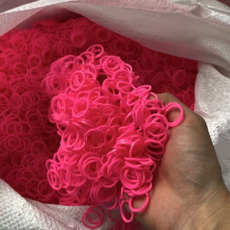 Silicone Ring Cable Tie Data Cable Tie Headphone Cable Tie