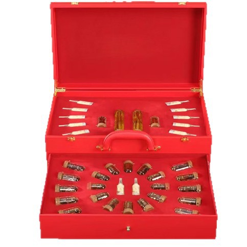 Beauty Salon Body Kit Without Hanging Mesh Shoulder and Neck Open Back Lymphatic Dredging Essential Oil Moxibustion Scraping Classy Health Care Kit