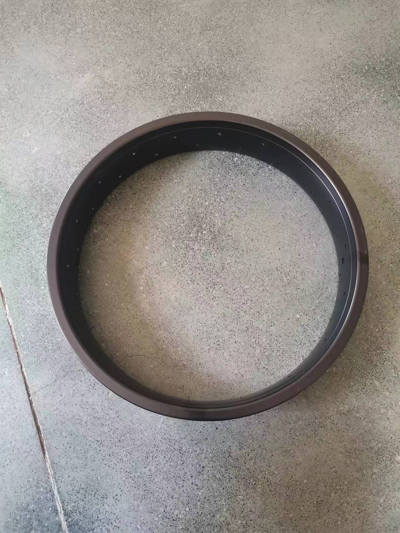 24*4.0 aluminum ring bicycle electric bicycle black ring snowmobile fat tire 12G double layer 36 hole aluminum ring