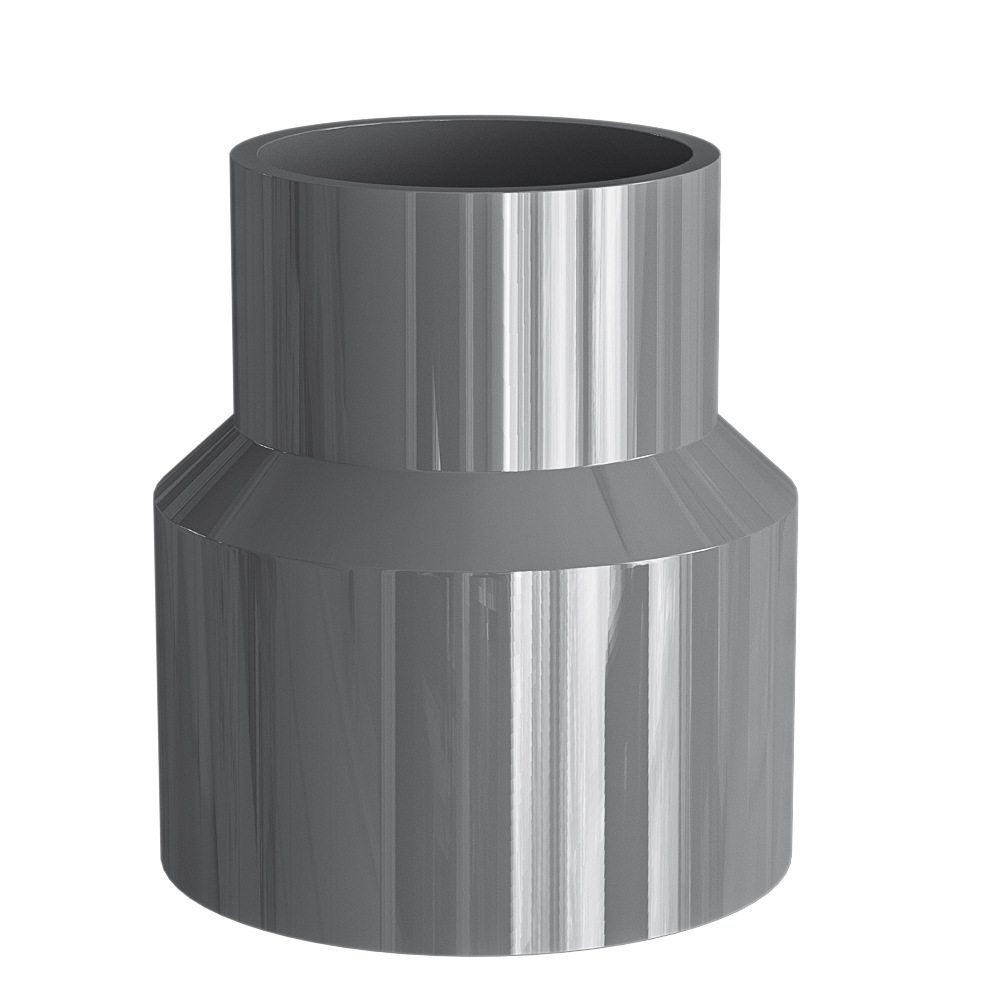 PVC size head White variable diameter direct reducing joint water supply pipe fittings conversion straight-through adhesive plastic pipe fittings