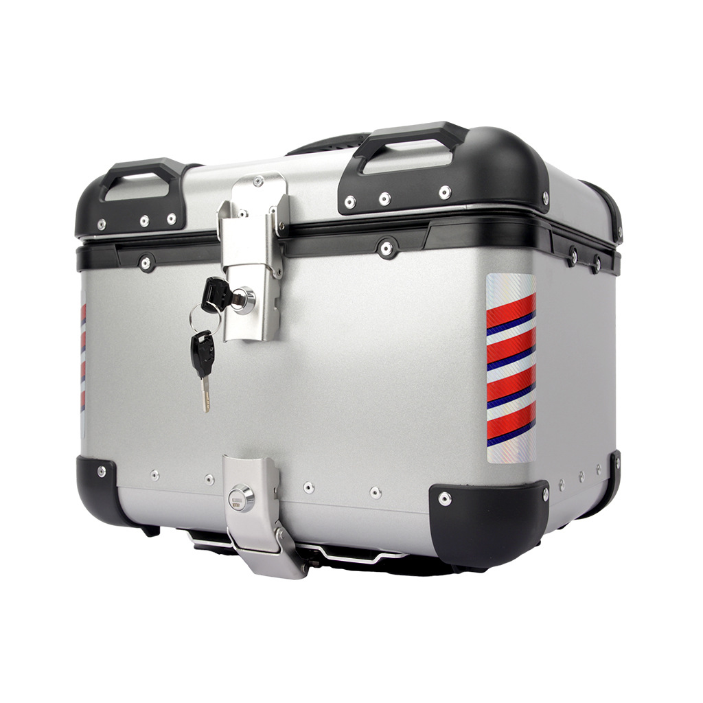 28L 32L 36L 45L 55L 65L 80L 100L motorcycle aluminum alloy tail box side box waterproof three boxes