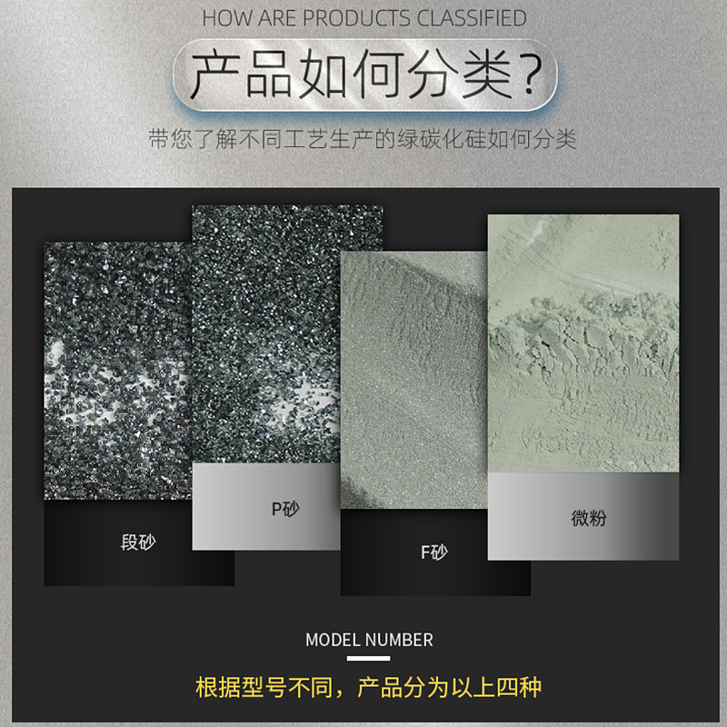 Black green silicon carbide metal smelting sintered ceramic polishing grinding precision casting silicon carbide wholesale