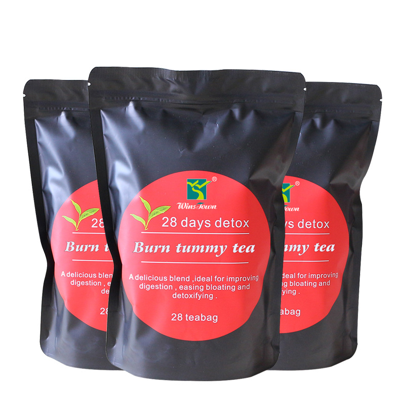 Cross-Border 28 Day Bury Tummy Slimming Tea Flat Belly Tea Weight Loss Tea