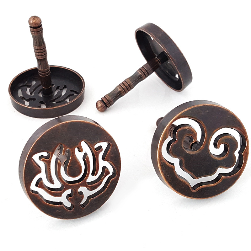 Factory Direct sales alloy incense burner introduction suit tools incense burner incense burner mold tool combination gift