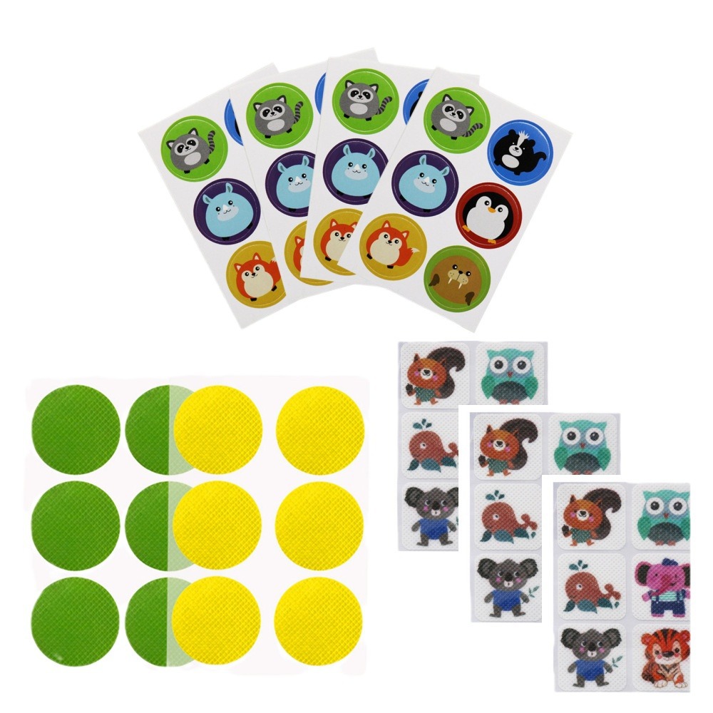 Plant Essential Oil Anti-mosquito Stickers Baby Special Cute Portable Outdoor Anti-bite Mosquito Repellent Stickers Cross-border Amazon Hot Sale
