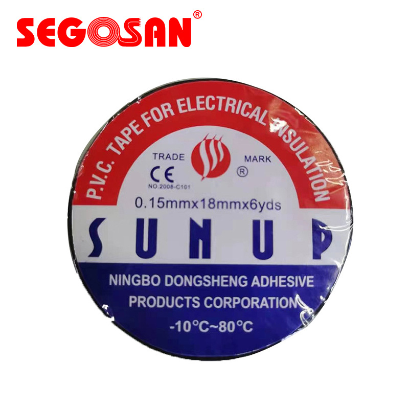 ПВХ изолента черная утолщенная изолента для автомобильной проводки оптом SUNUP