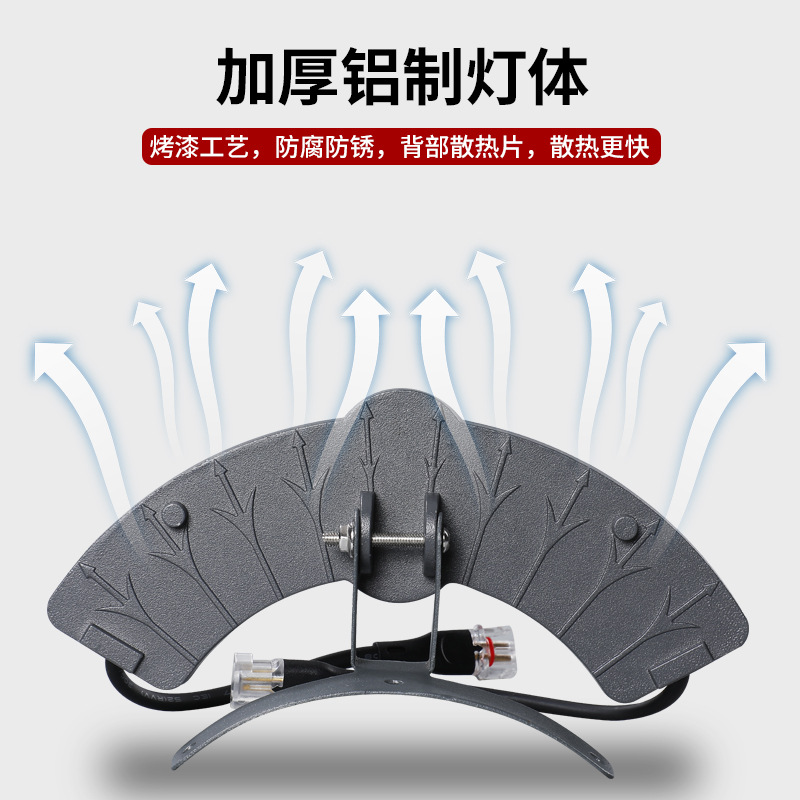 led corrugated lamp 3W6W9W outdoor waterproof engineering lighting ancient building tile lamp roof ancient building Pavilion