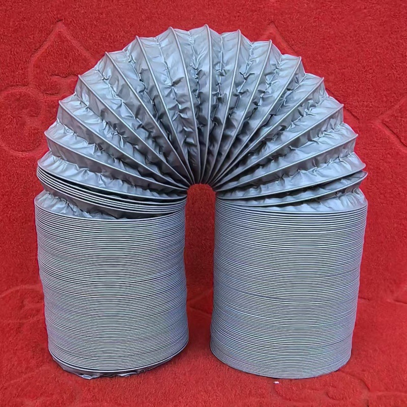 Thickened Pvc Aluminum Foil Composite Pipe Kitchen Range Hood Exhaust Pipe Telescopic Ventilation Hose Ventilation Fan Exhaust Pipe 110