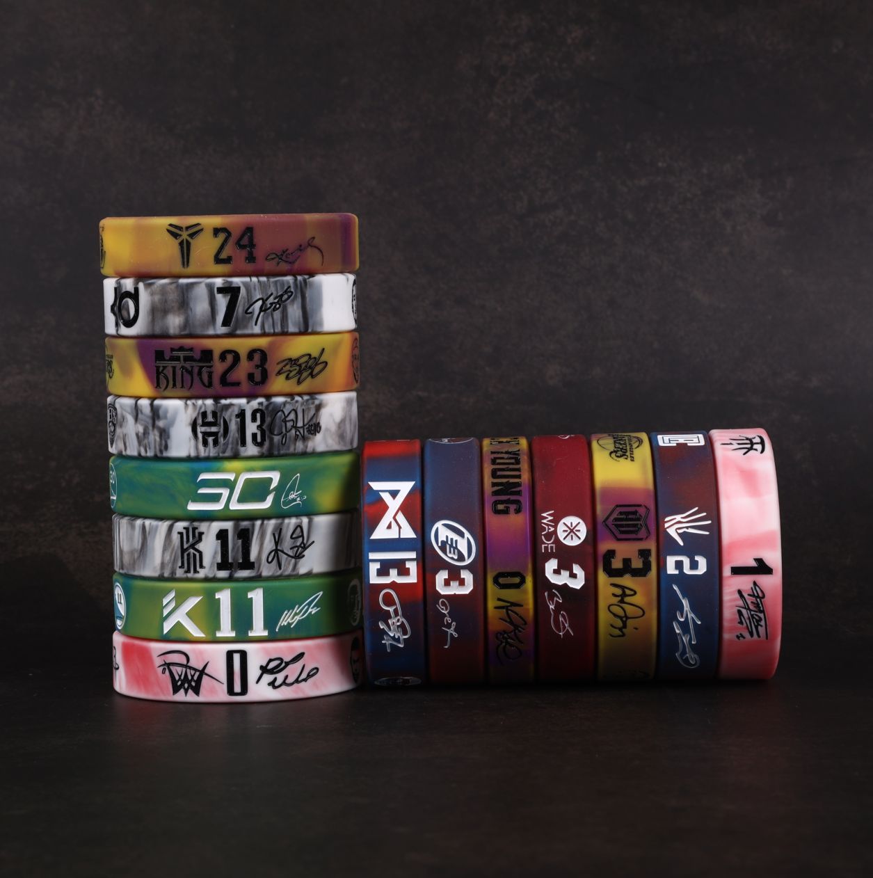 Basketball bracelet luminous Avatar inspirational lava camouflage silicone Sports wristband star bracelet sports bracelet