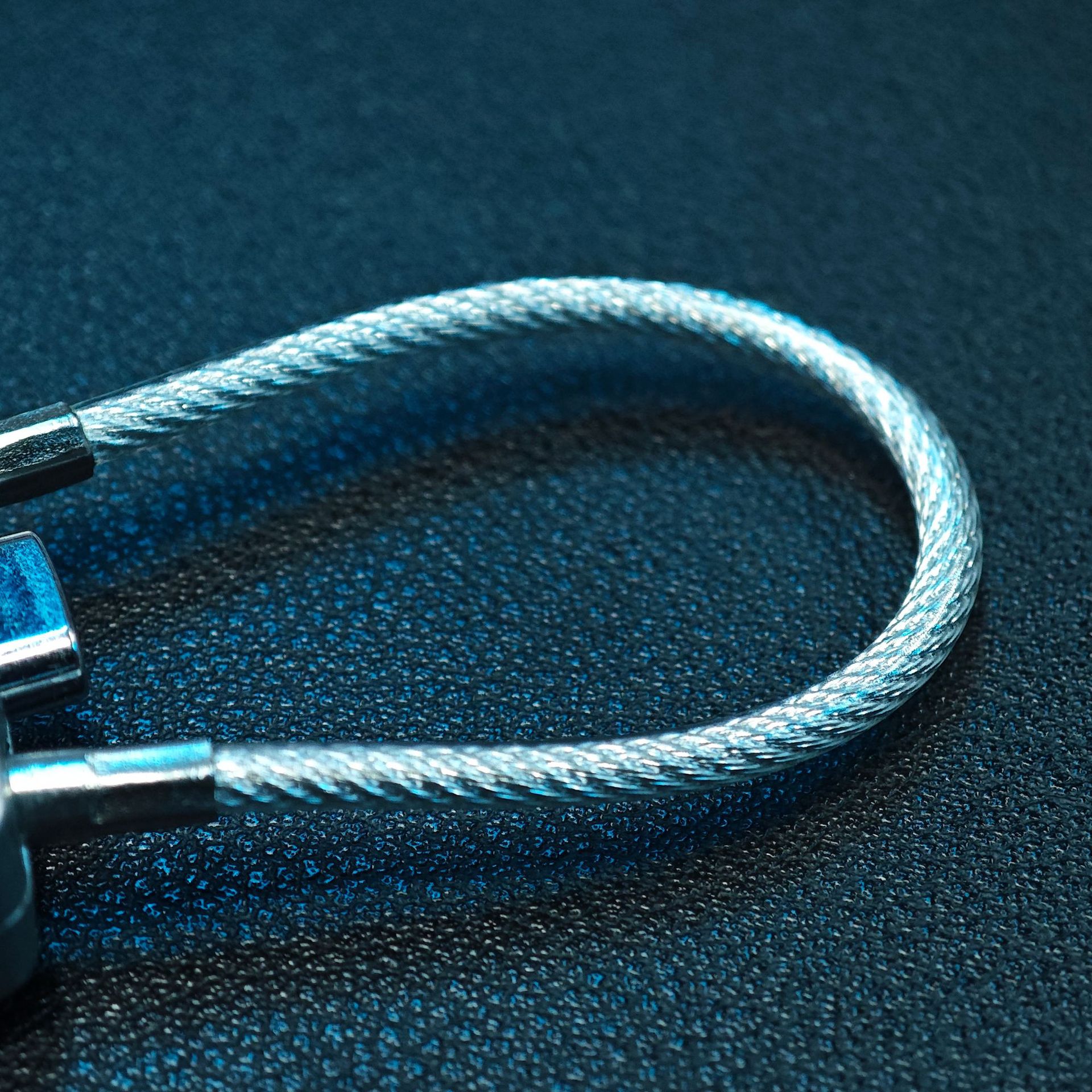 Luggage Lock Steel Wire Rope Travel Luggage Anti-Theft Lock Rope Customs Lock Steel Wire Rope Pvc-Coated Combination Padlock Rope