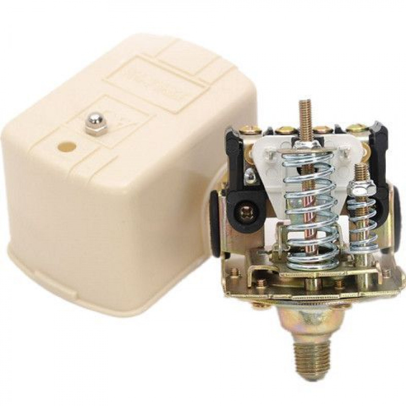 Towerless Water Supply Pressure Tank Mechanical Switch Water Pump Fully Automatic Controller Adjustable 220V 2-Point Interface