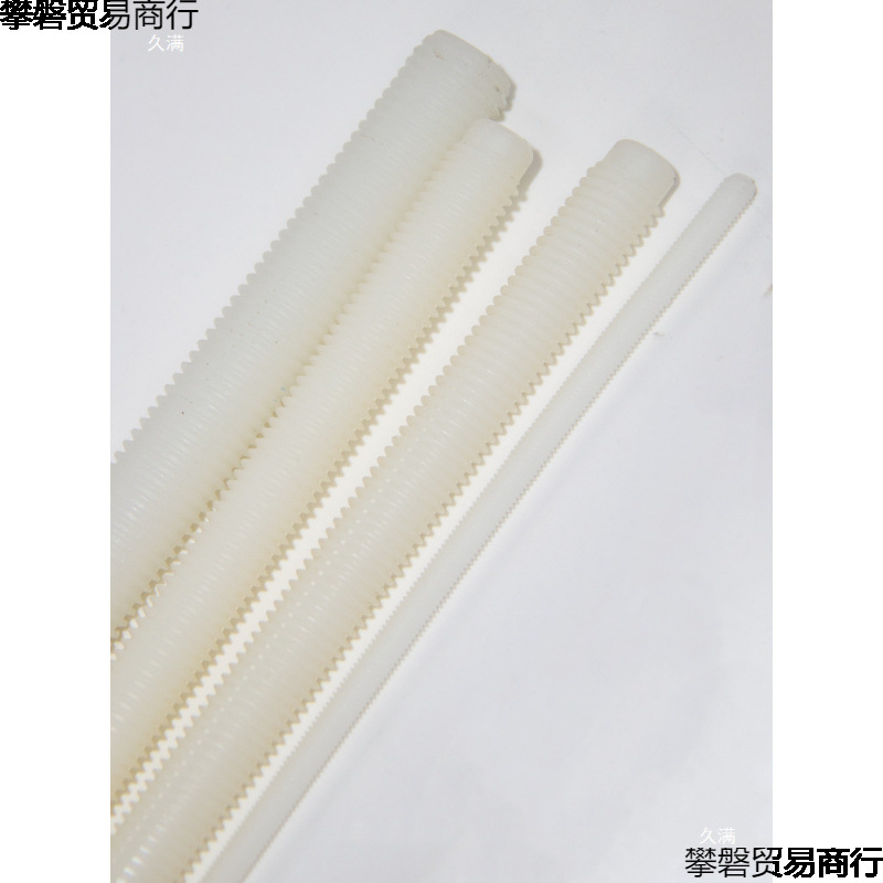 Nylon Insulated Full-Thread 1m Screw Rod Pa + Fiberglass Thread Plastic Pp Pe Ptfe Thread Rod M3-M30