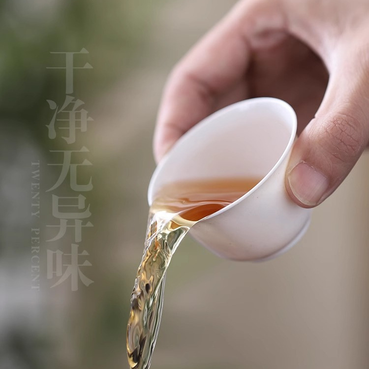 Disposable rice husk kung fu tea cup home commercial generation thick high-grade drinking cup tea small size factory wholesale
