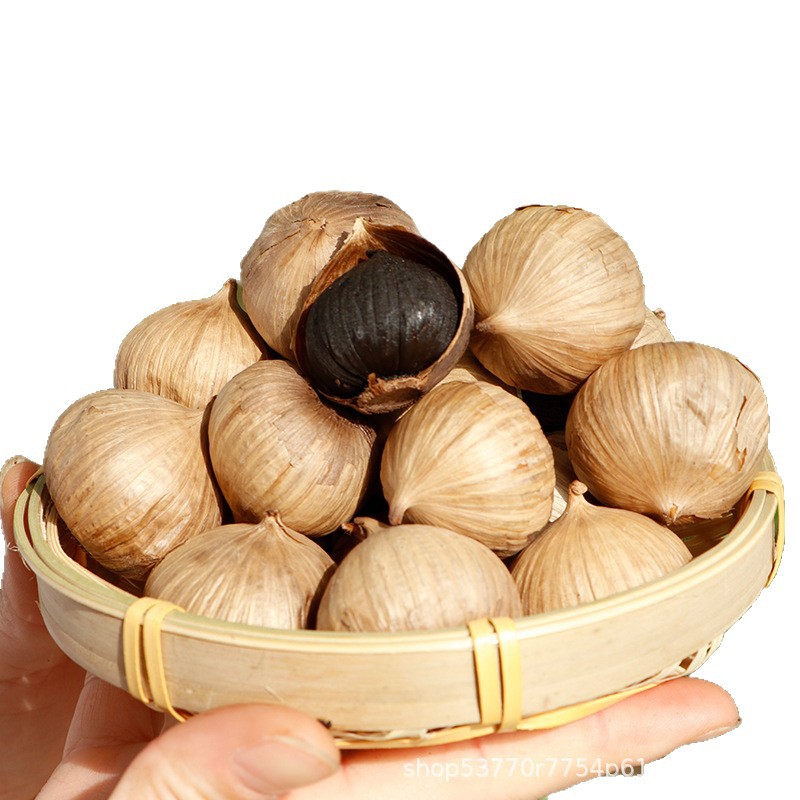 Tianhe Youyang Black Garlic Single Head Black Garlic Black Garlic Cloves 120 Days Fermentation 250g Barrel Fermented Black Garlic