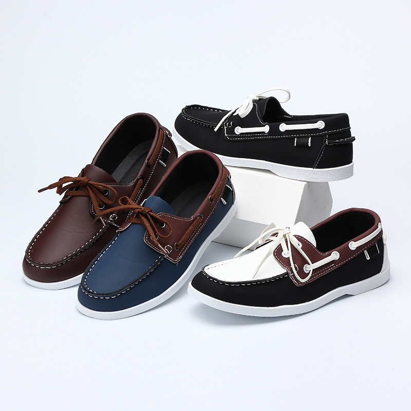 Летние новые мужские модные лоферы для работы и офиса