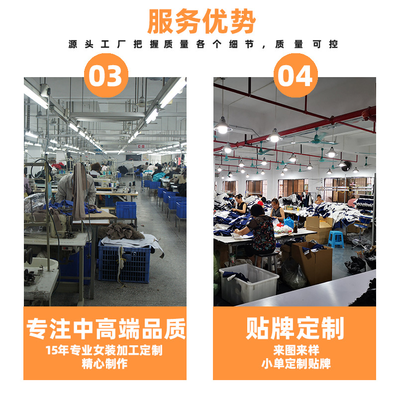 Clothing Processing and Garment Factory Manufacturer Small Order Oem Women's Shirt Oem Custom Processing Factory Clothing Pattern Customization
