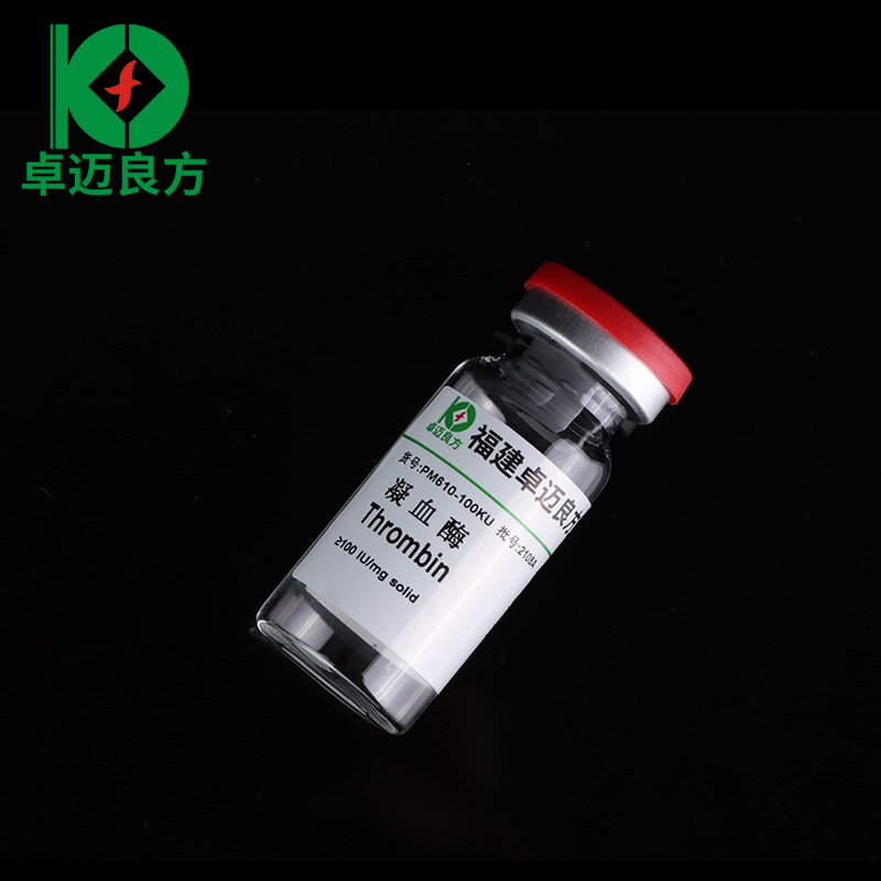 Facan Freeze-Dried Thrombin Unit Enzyme Activity ≥100U Blood Coagulation Chemistry Diagnostic Reagent Thrombin Thrombin