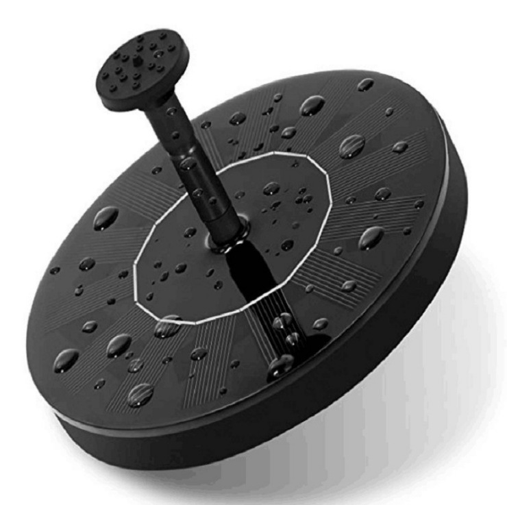 Solar Fountain Outdoor Pool Floating Colorful Lights Courtyard Bird Bathtub Decorative Pump Garden Garden Waterscape Spray