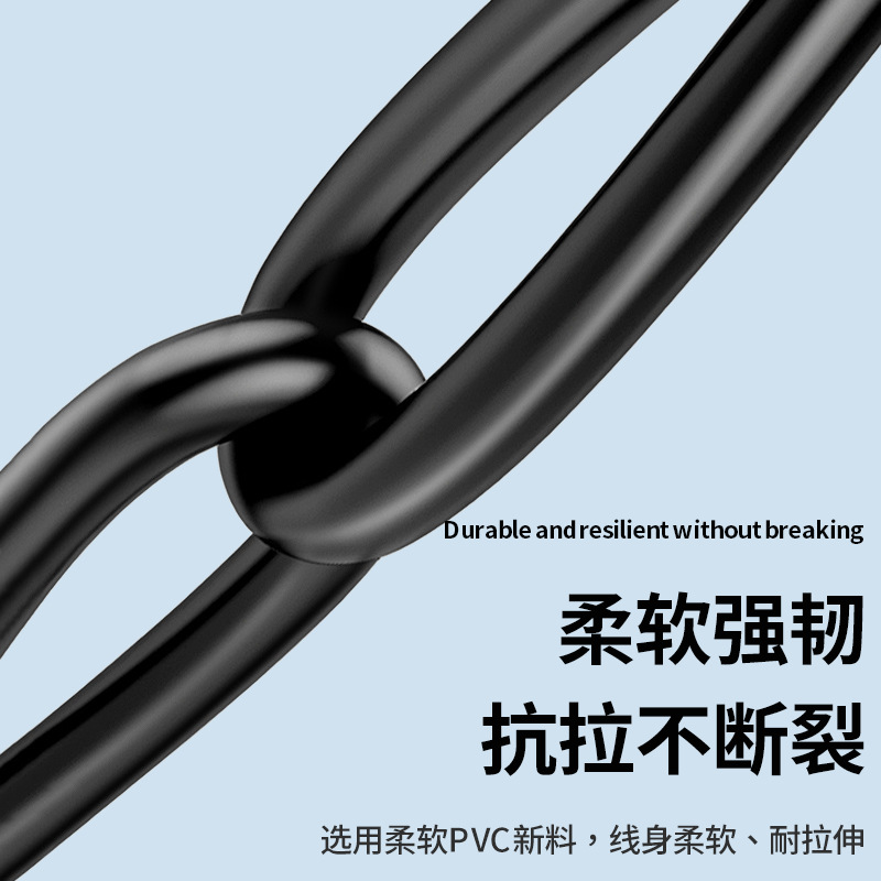 Category 6 Router Connection Cable Monitoring Cable 1m Computer Finished Broadband Gigabit Network Jumper Category 6 Super Network Cable