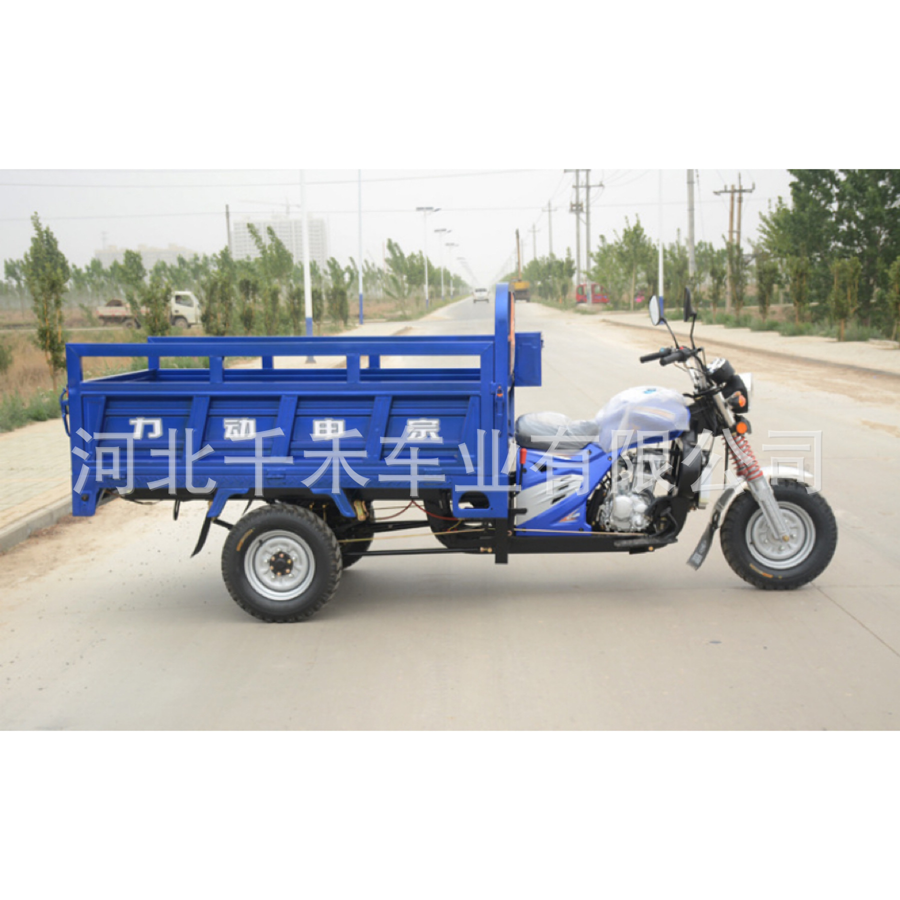 Fuel-Powered Tricycle, Three-Wheeler, Three-Wheel Motorcycle, Household, Agricultural, New National Standard, Water-Cooled, Cross-Border Factory Wholesale