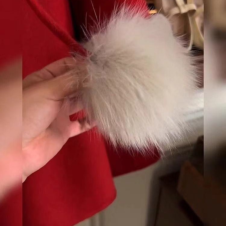 Girls' Winter Velvet Outwear, Kidsren's Long-Sleeved Scarf Collar Outerwear, Fashionable Kidsren's Clothing, Little Girl's Cloak and Cloak Jacket