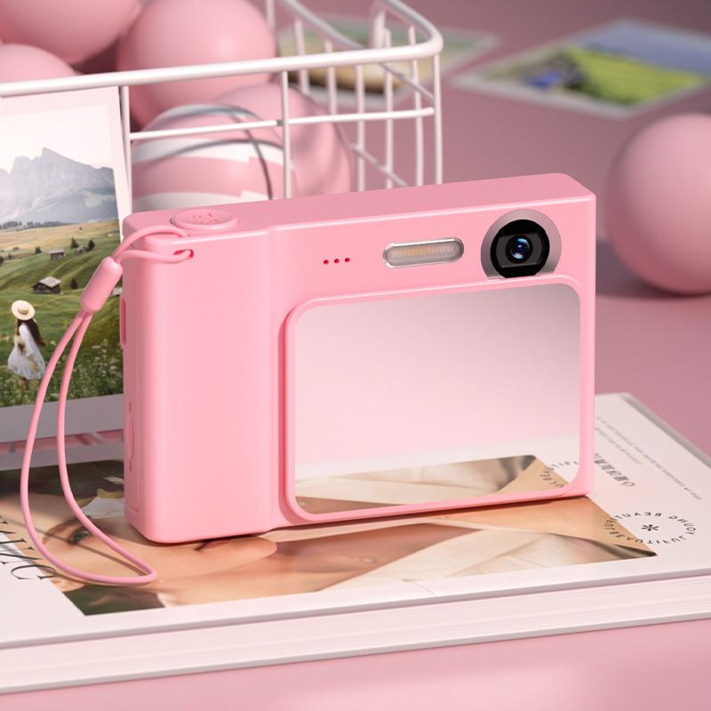 Cross-Border Ccd Student Entry-Level High-Definition Dual-Recording Digital Camera for Home Kidsren's Photography Small Mini Camera