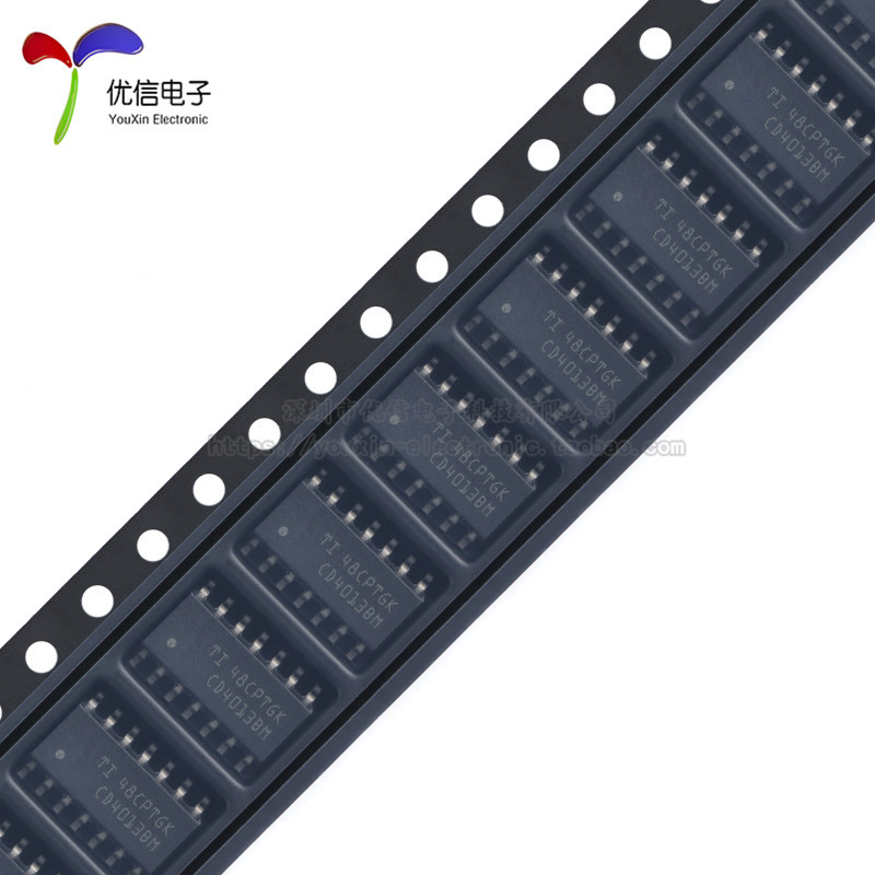 Original Genuine Cd4013Bm96 Soic-14 Cmos Dual Class D Flip-Flop Patch Logic Chip