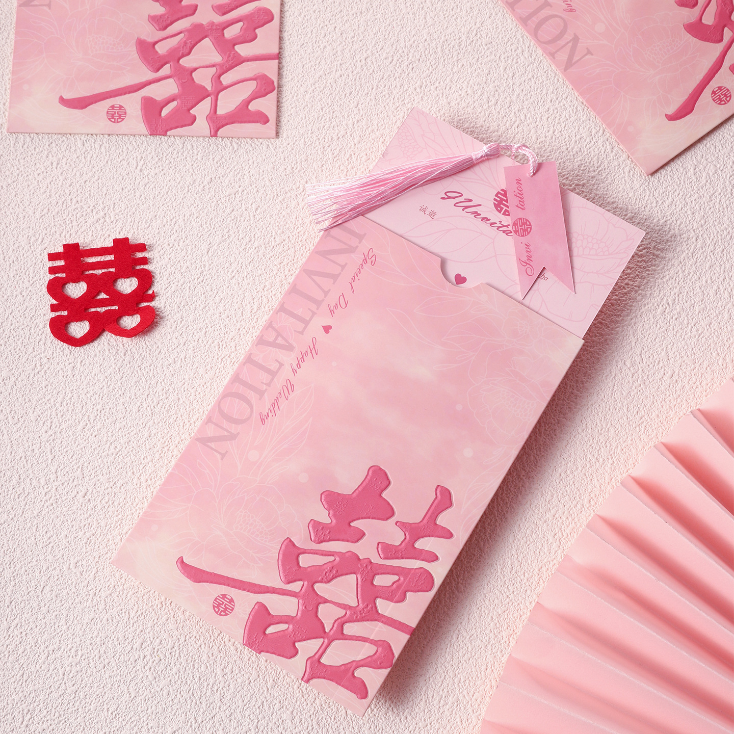 New 2025 Wedding Invitations, Wedding Invitations, Fresh Invitations, Tassels, Niche Accessible Luxury, High-End Printing