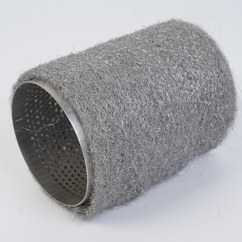 Stainless Steel Wire Cotton Blanket 430 Car Muffler Cotton Sound Insulation Cotton Flame Retardant Sound-Absorbing Cotton Rust-Proof and Corrosion-Resistant