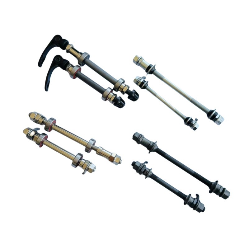 Solid Hub Center Shaft/Pelins Front and Rear Axle/Mountain Bike Pelins Axle/Bicycle Front and Rear Axle/Bicycle Accessories